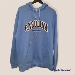 University of North Carolina Basketball Embroidered Hoodie Size XL